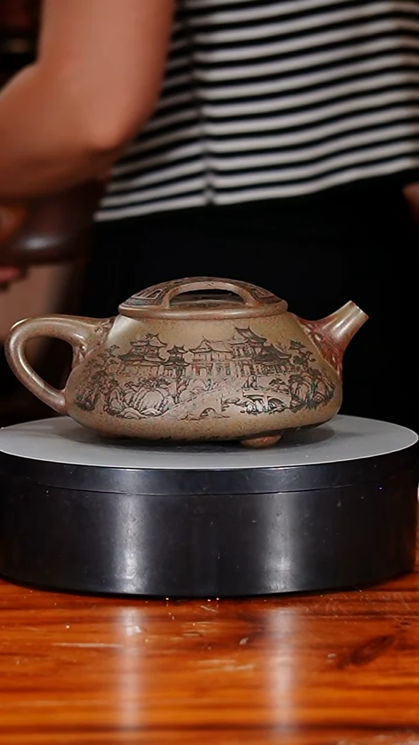 宜兴原矿紫砂壶茶壶600C