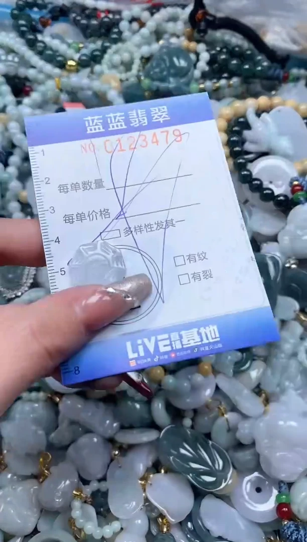 【闪购商品】翡翠颈饰未镶嵌闪购0123479多样性发其一
