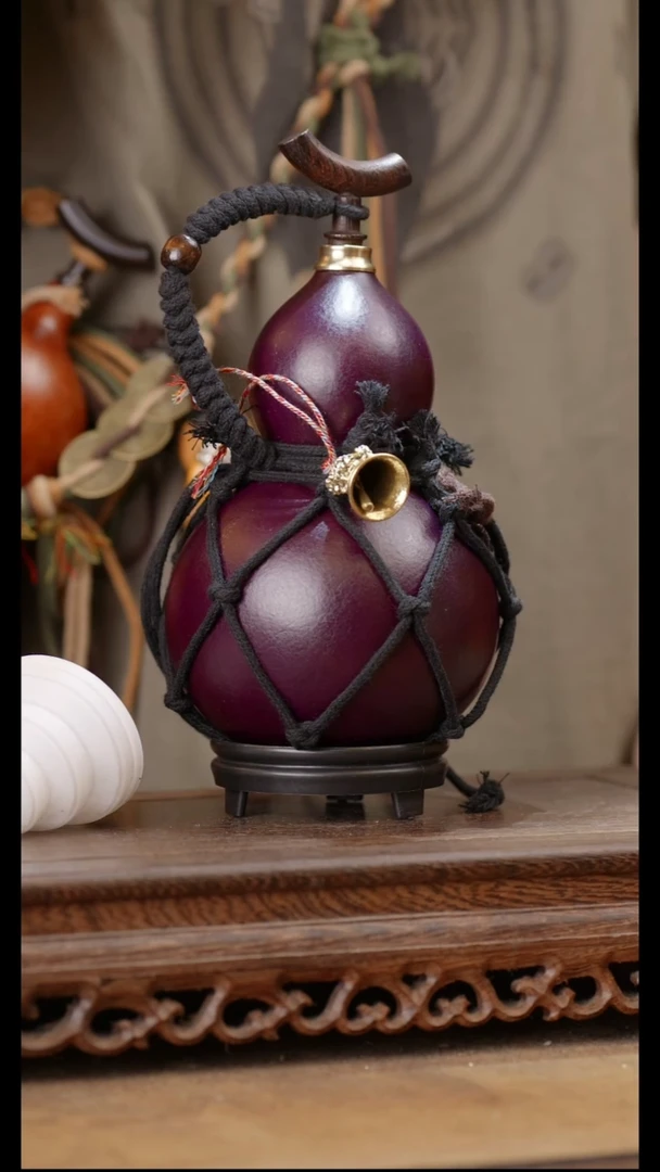 18号精品天然大漆酒葫芦一物一拍~