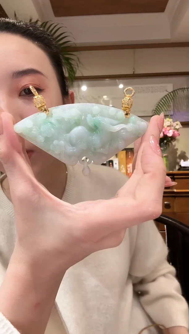 【闪购商品】翡翠颈饰未镶嵌国风
