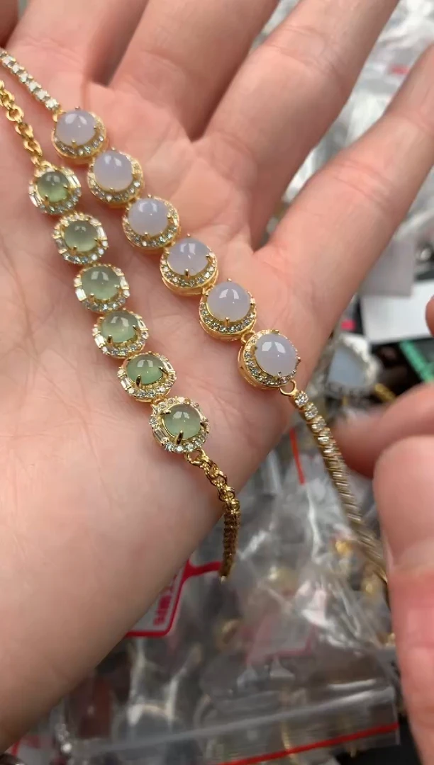 银S925镶嵌戒指翡翠999----4