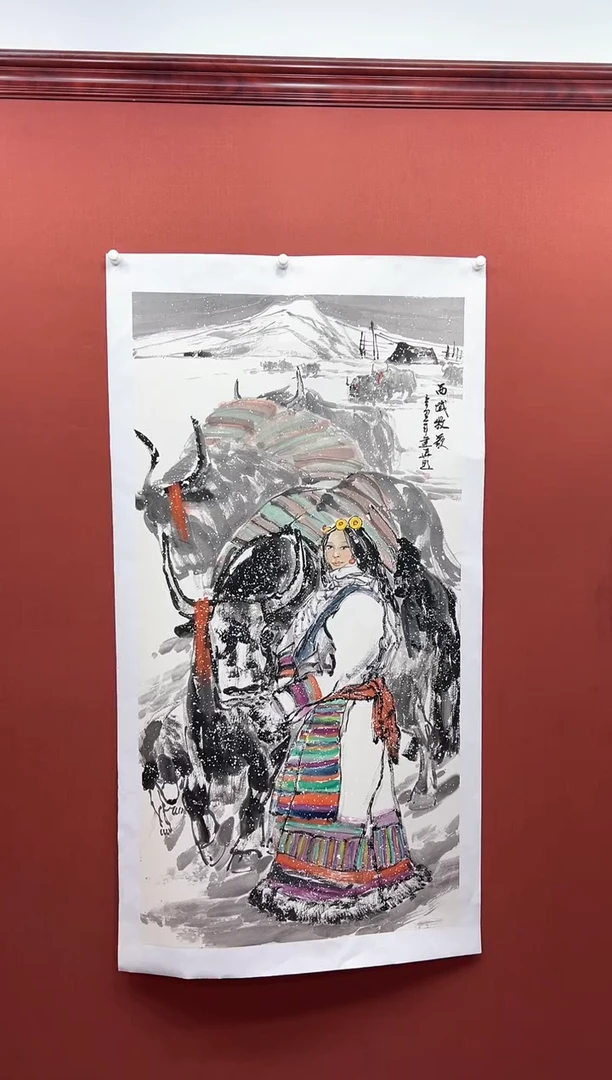 【闪购商品】国画周建真老师作品