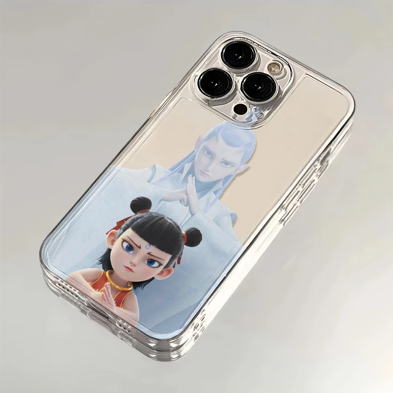 敖丙重影适用苹果15pro手机壳华为荣耀小米14红米OPPOvivo