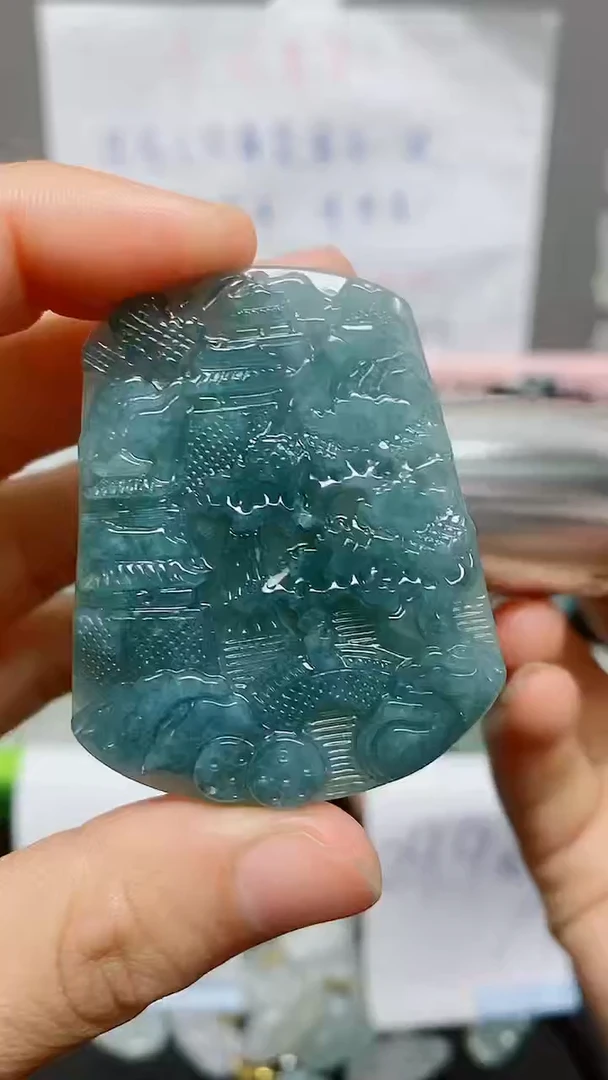 【闪购商品】翡翠颈饰未镶嵌天然翡翠A货