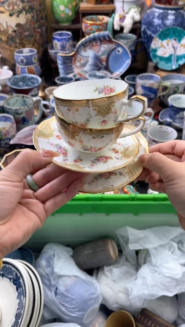 瓷片j*y394号六六工艺品瓷器