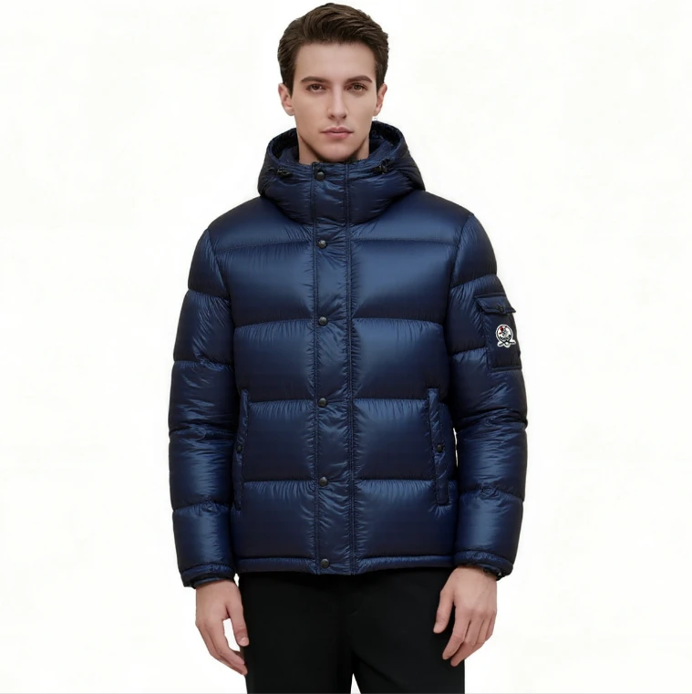 MOTOCAR 品牌滑雪系列2025冬季新款男装高端时尚白鹅绒保暖外套