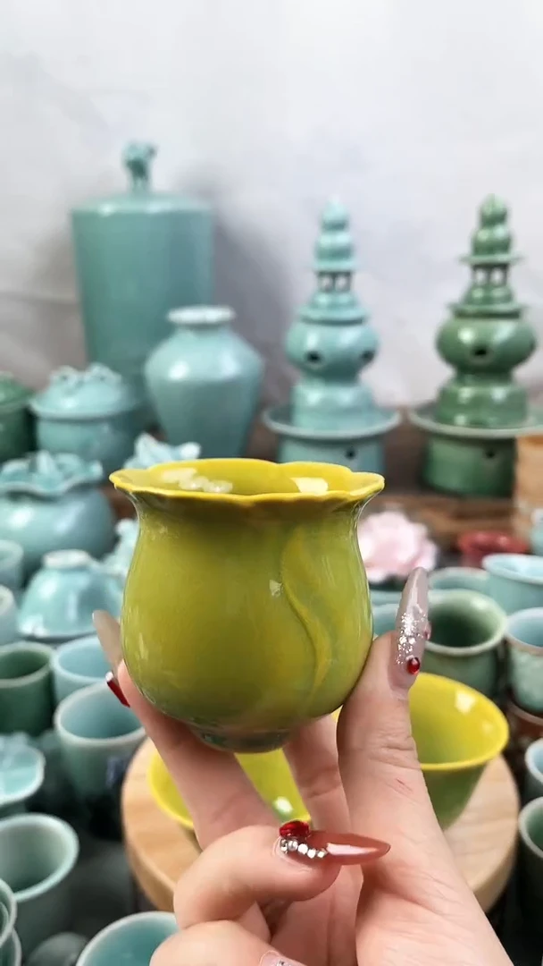 纯手工 福利款 慧仙青瓷 瓷器