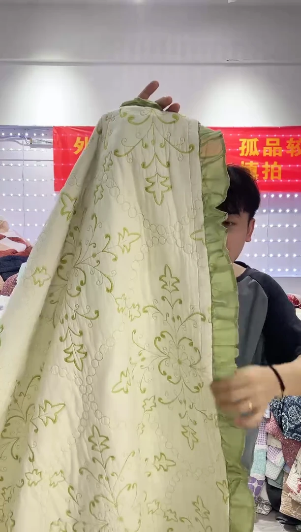 棉230*250纯棉床盖100号三件套