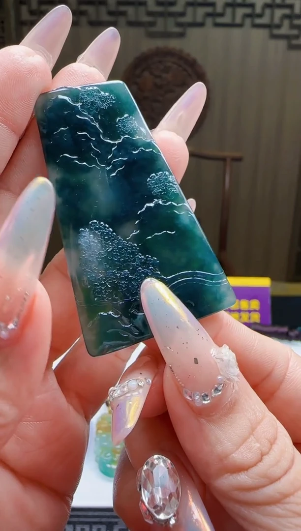 未镶嵌定制翡翠Q02777翡翠