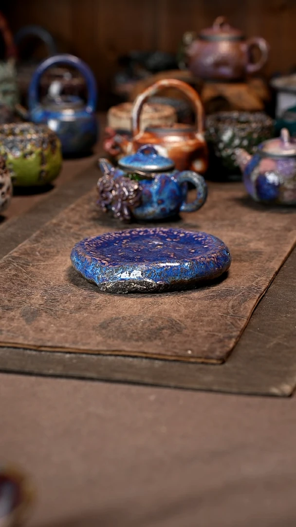 景德镇柴烧志野杯