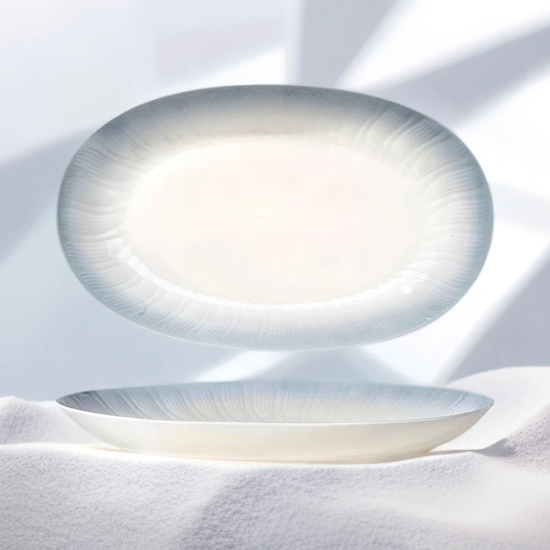 罗兰花瓣1个装12英寸鱼盘