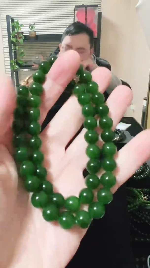 项链未镶嵌和田玉（碧玉）10