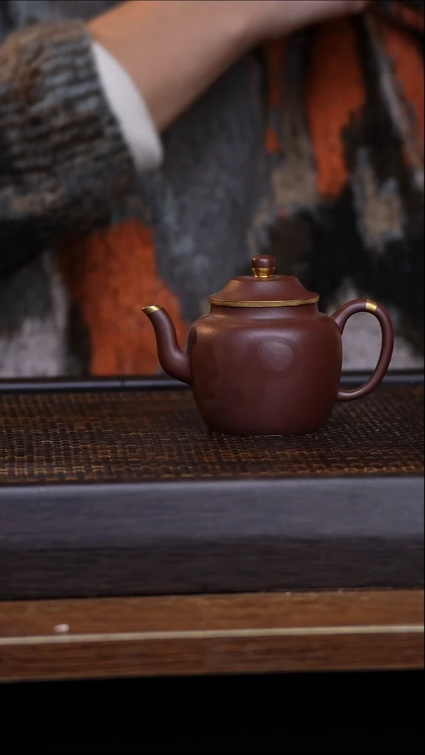 茶壶紫砂宜兴手工原矿紫砂壶001