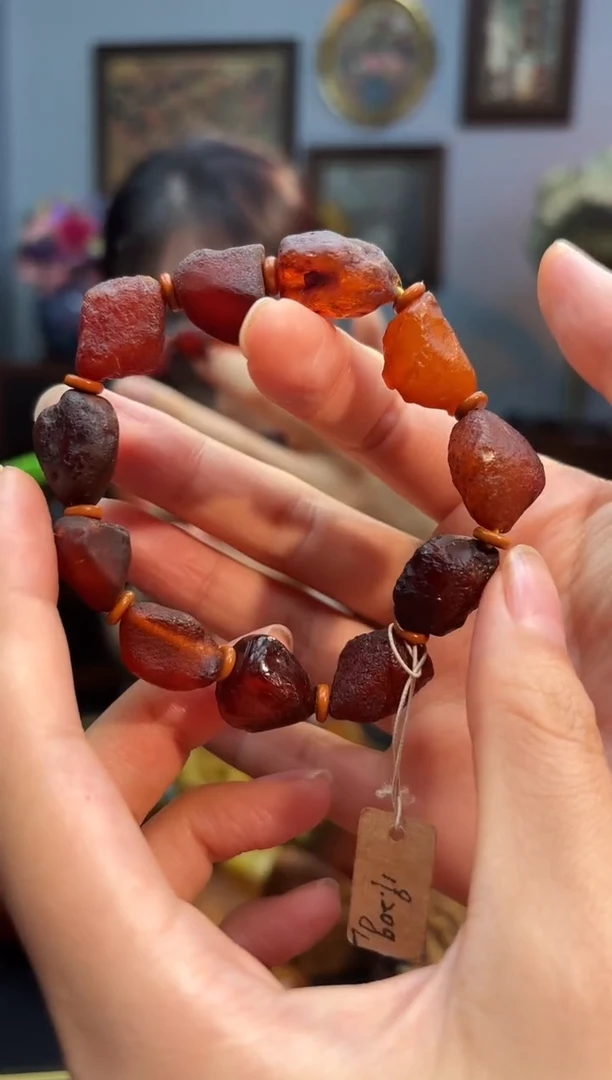 手串琥珀未镶嵌手串