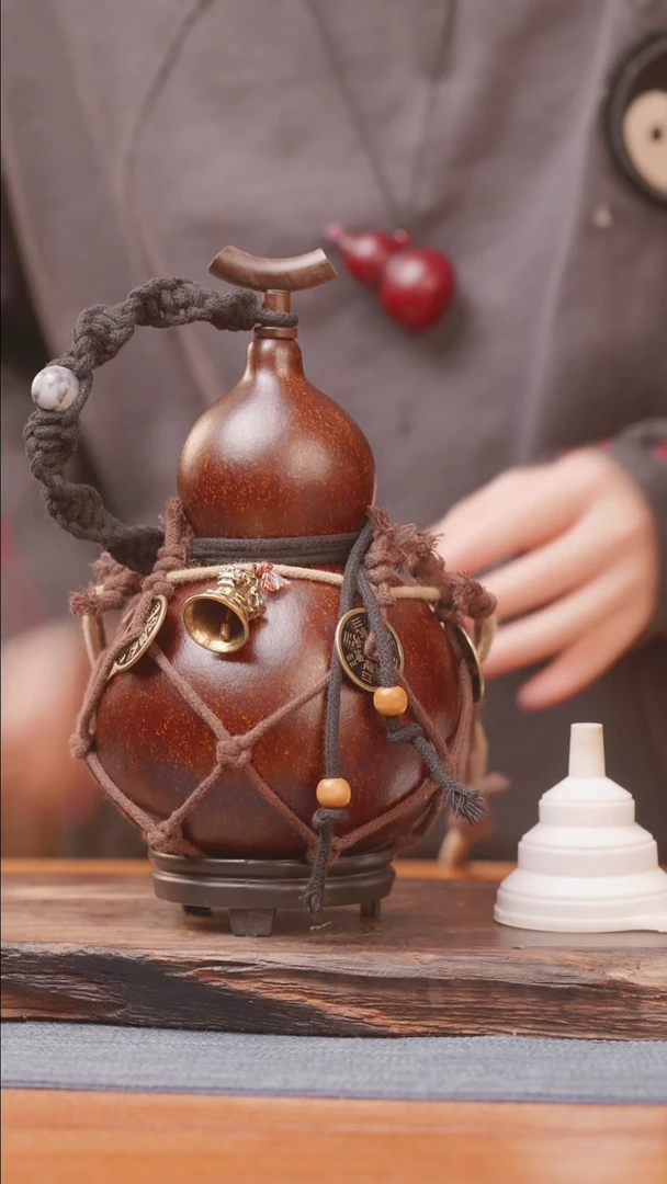 1843号链接精品大漆葫芦现货现发[一物一拍]