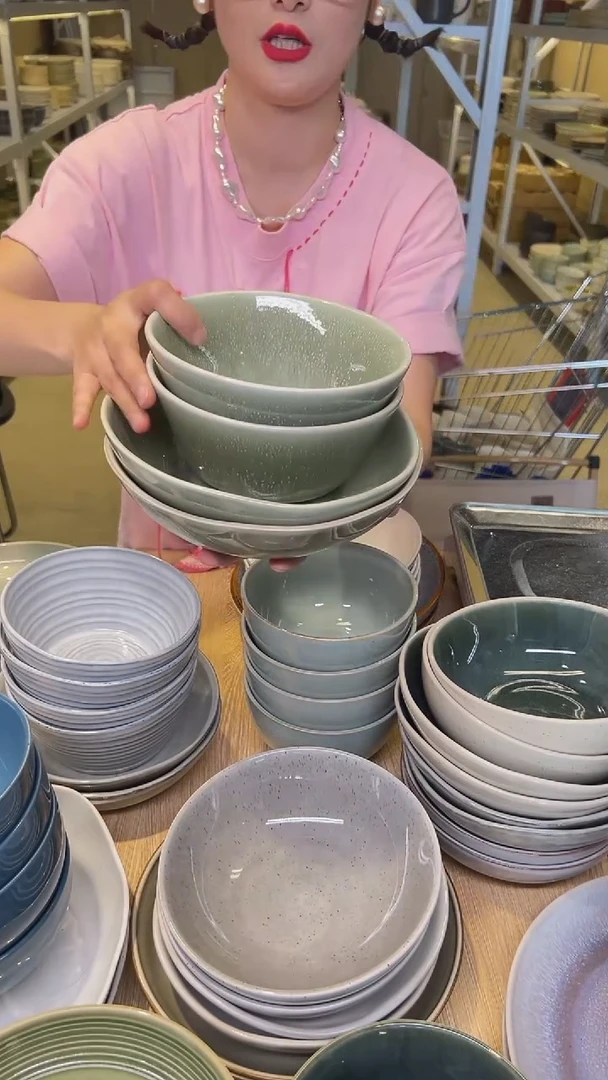 瓷109高温釉下彩陶瓷餐具