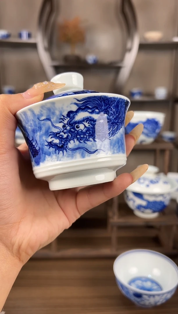 杯子景德镇手工陶瓷摆件11111
