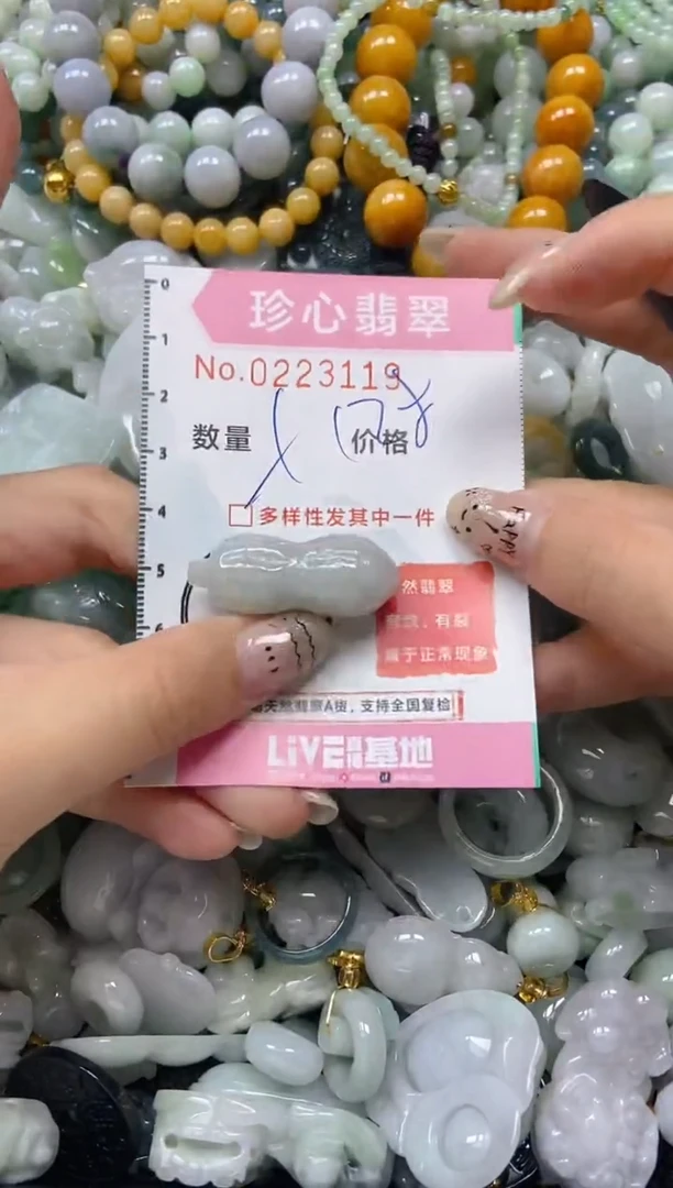 翡翠未镶嵌颈饰闪购0223119多样性发其一