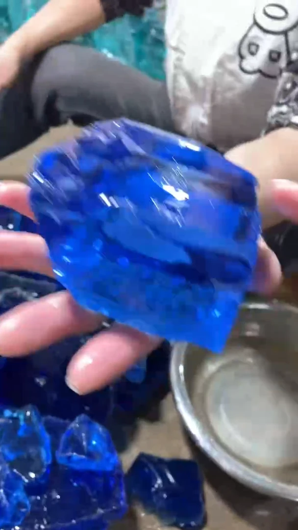新疆托帕石原石摆件