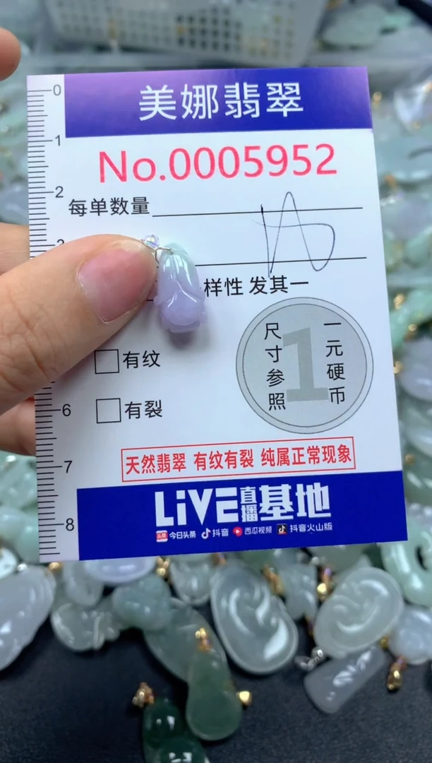 颈饰未镶嵌翡翠5952