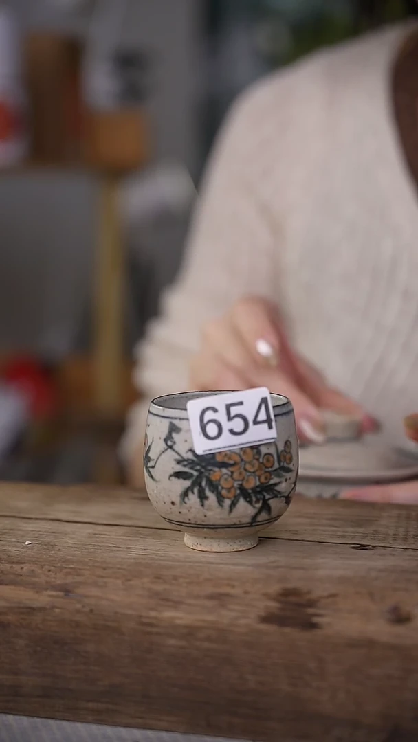 【闪购商品】瓷片福利！手绘青花主人杯