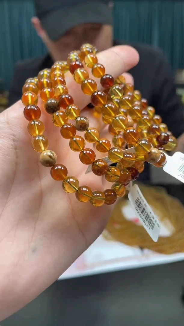 【闪购商品】琥珀手串未镶嵌-17HDJT0144313多样性发其一
