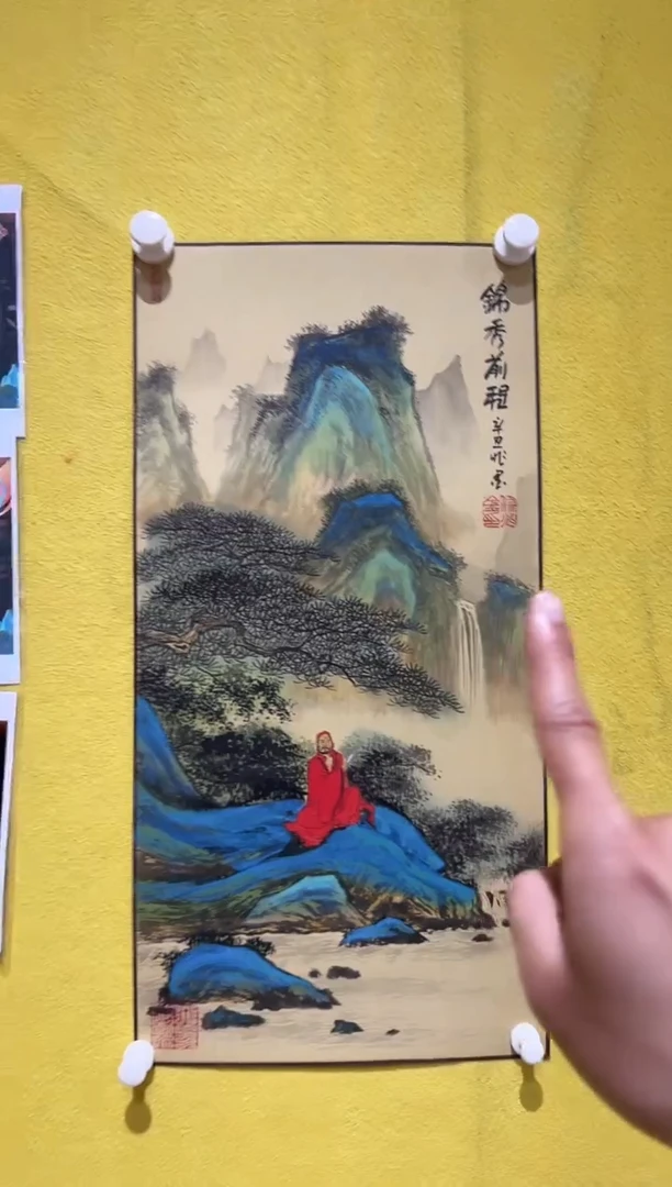 国画梁兆金/精品国画2平尺/闪购19