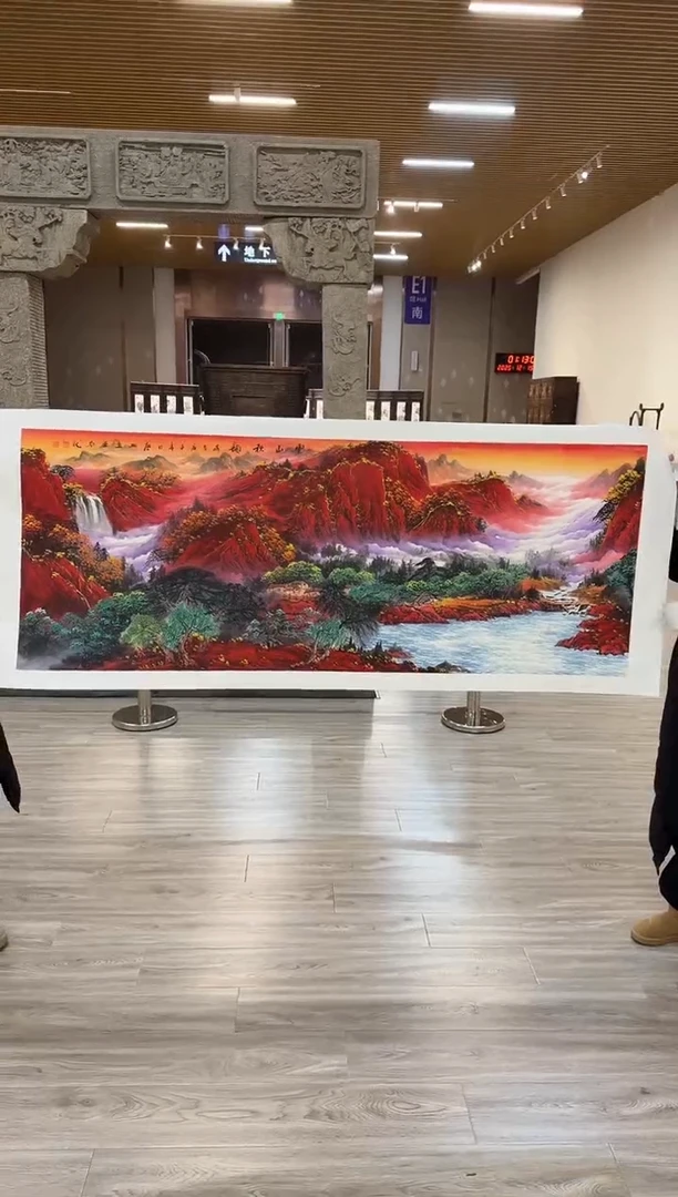 国画77赵隆轩美术馆李庆兴老师作品