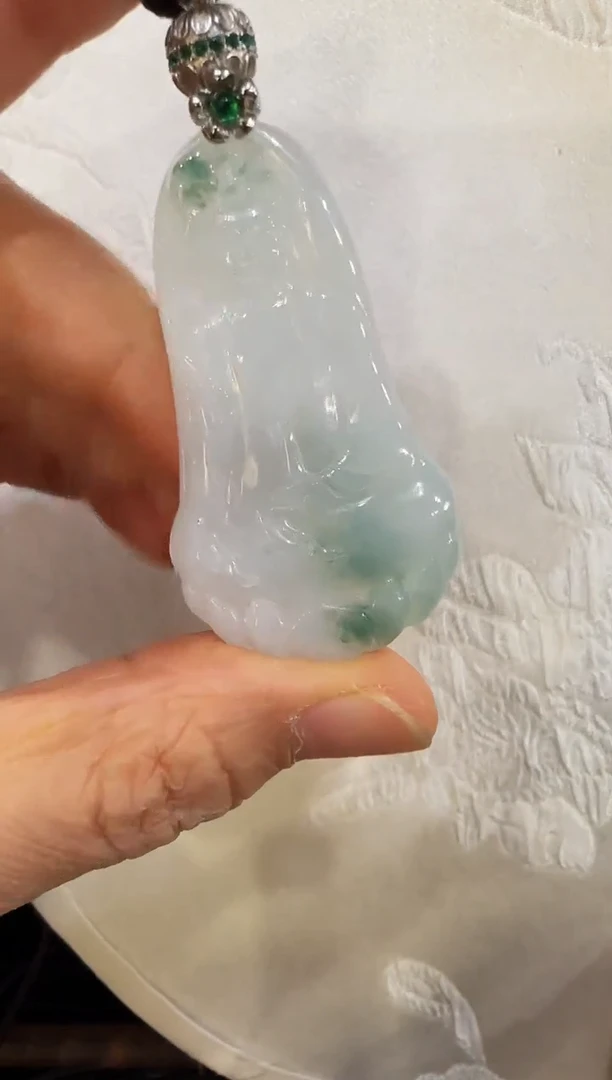 颈饰未镶嵌翡翠国风