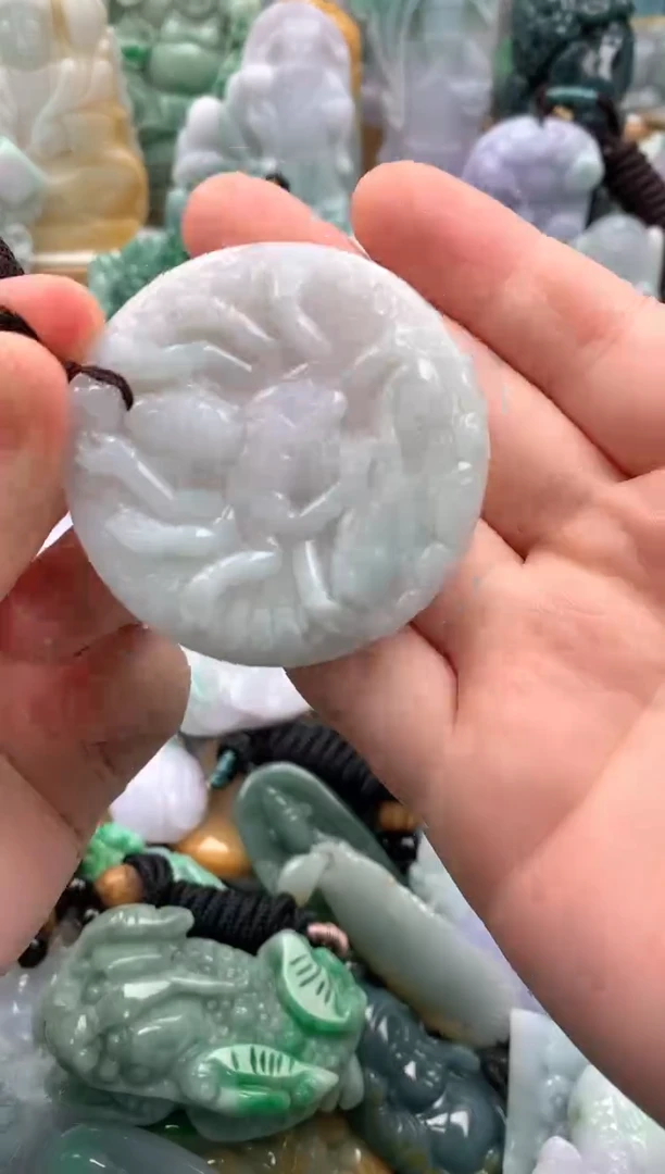 吊坠(不含链)未镶嵌翡翠1