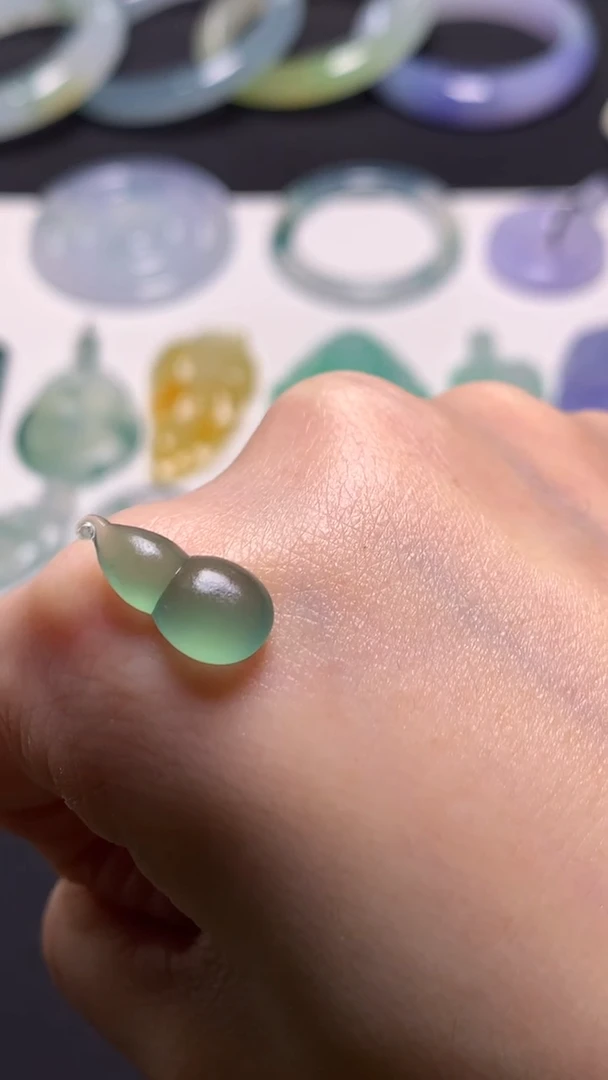 未镶嵌定制翡翠0181700902  17*7.9*4.5