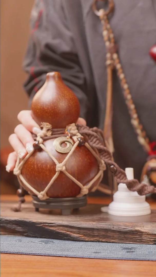 1738号链接精品大漆葫芦现货现发[一物一拍]