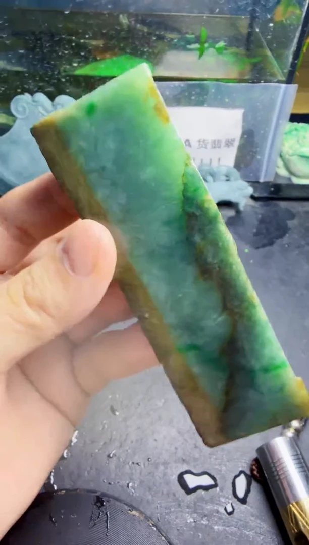 未镶嵌挂件翡翠天然翡翠004