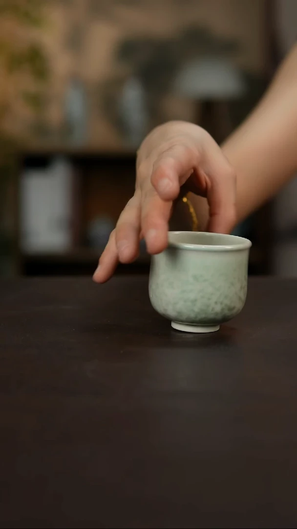 杯景德镇陶瓷杯碗柴烧多人