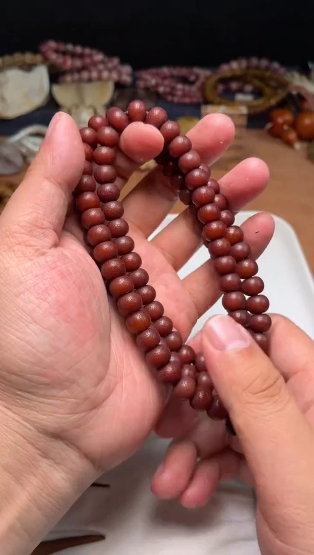 手串菩提根/象牙果?****?杂件215-菩提根长串