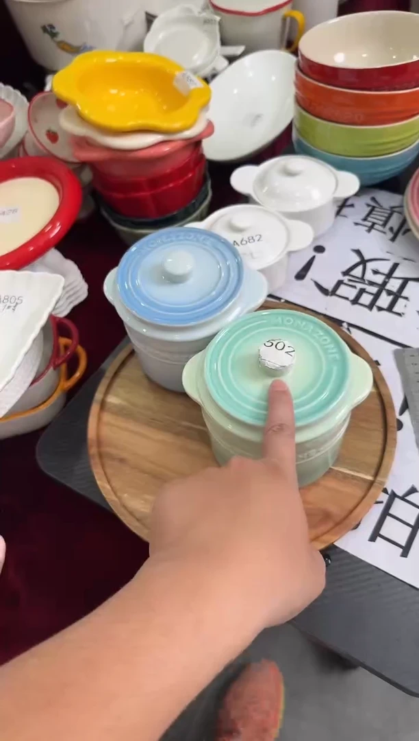 摆件陶A502   2套  仓库微瑕陶瓷清仓福利