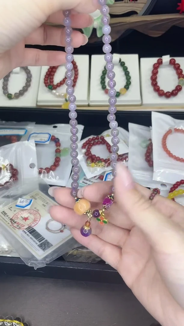 【闪购商品】玛瑙/玉髓手链合金玛瑙手链