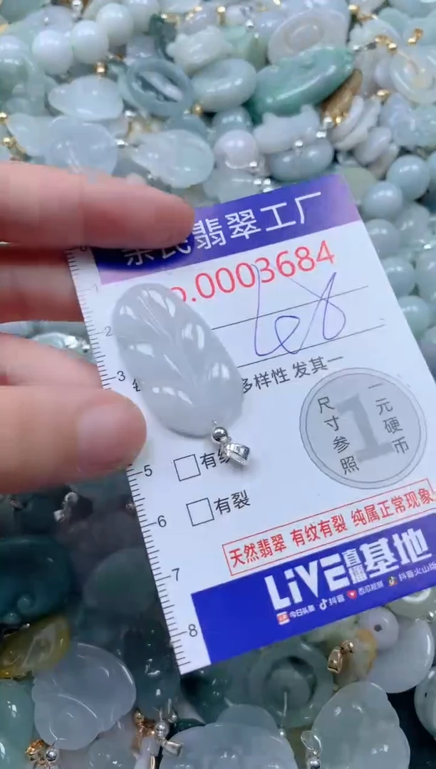 颈饰未镶嵌翡翠3684