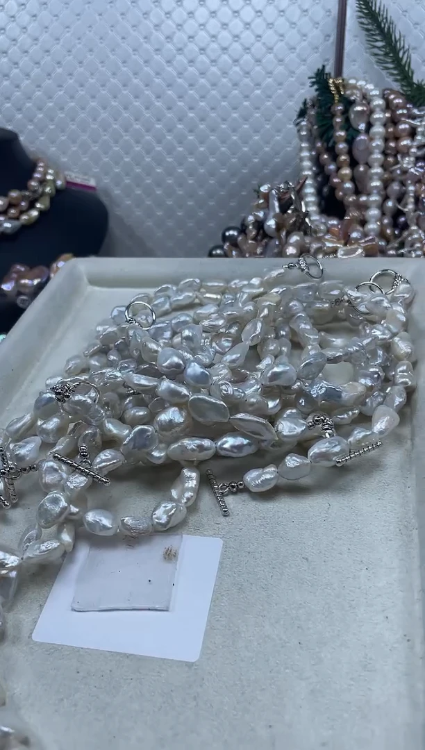 【闪购商品】淡水珍珠项链未镶嵌【纯恬珍珠】（多样性发货发一）