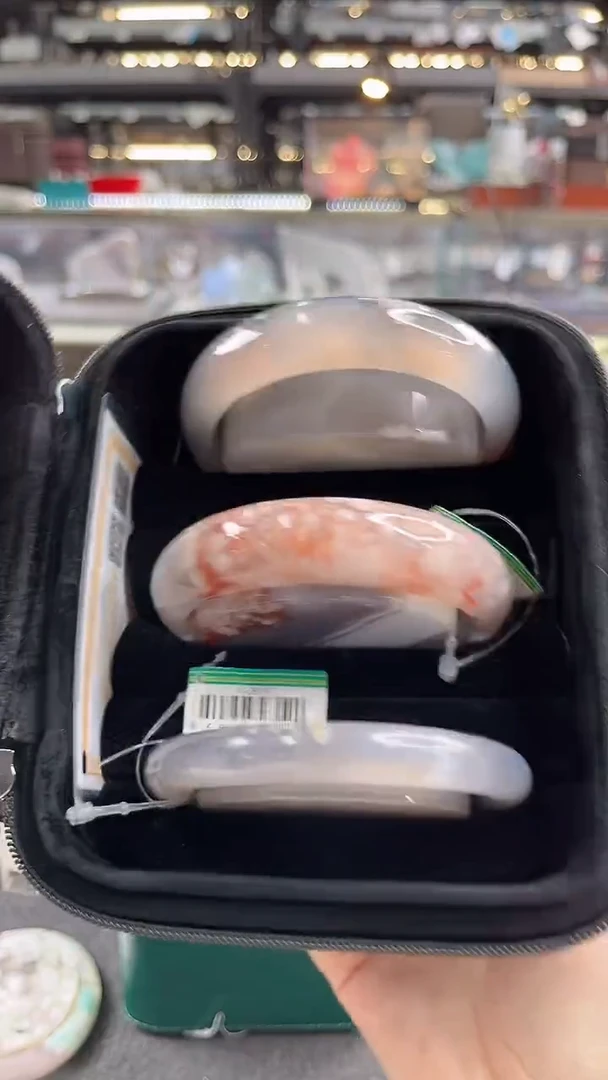 未镶嵌手镯石英质玉瑾圈口（赠品镯心）