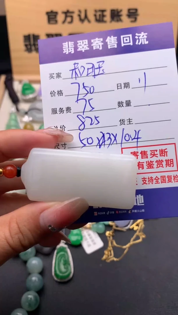 【闪购商品】和田玉颈饰未镶嵌10124374