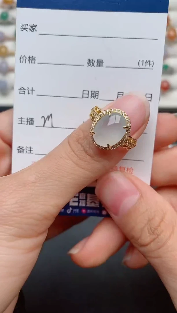 【闪购商品】翡翠戒指银S925镶嵌..........