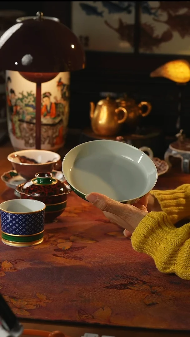 瓷片瓷唐里敞口壶承