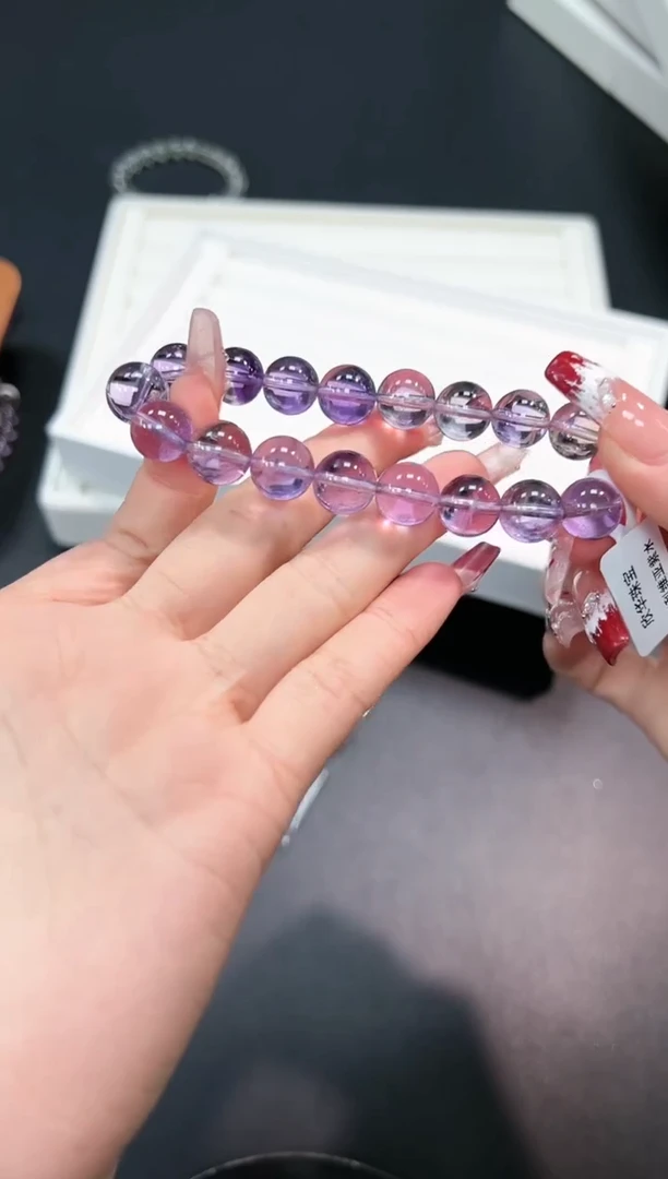 【闪购商品】水晶手串未镶嵌67l多样性发其一/1条11mm默认微瑕