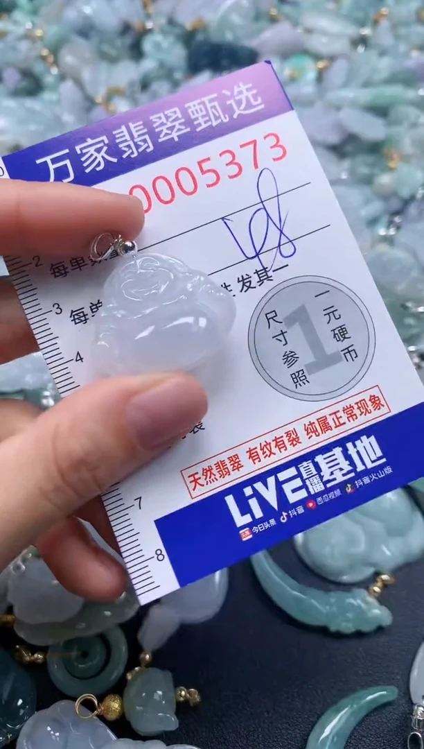 吊坠(不含链)未镶嵌翡翠5373