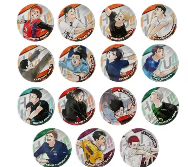 【小小饼干】排球少年十周年限定原画排/球吧唧盲盒 默认代拆