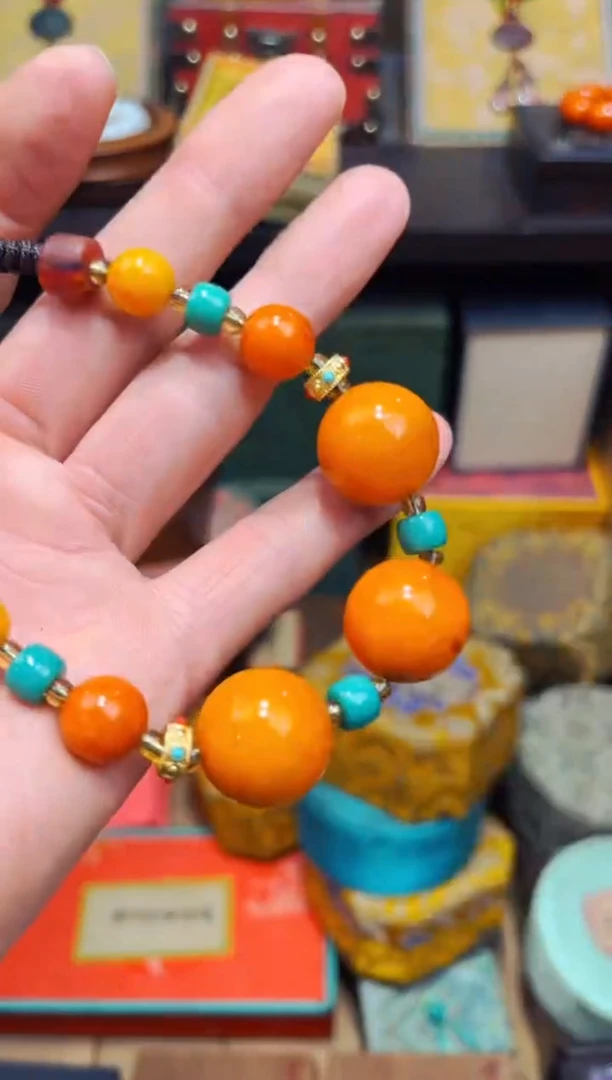 【闪购商品】蜜蜡裸石未镶嵌Q瑞哥专属高端精品80