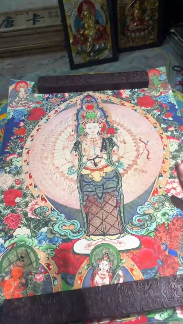 卷轴画东东唐卡tk16