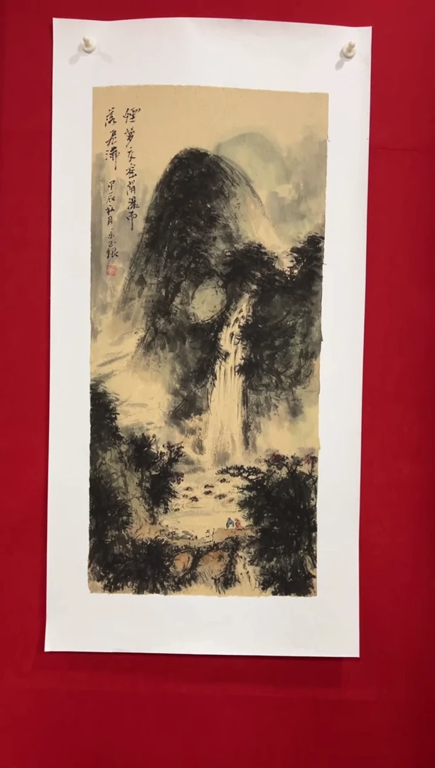 国画手绘国画作品