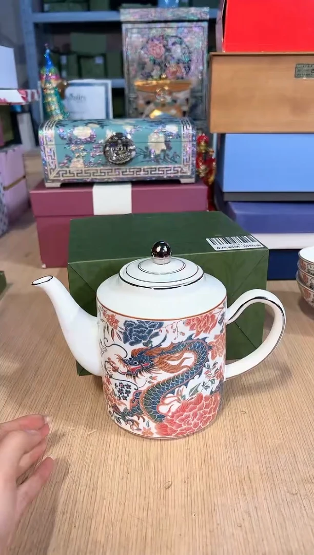 【闪购商品】杯312龙凤刺绣纽约壶